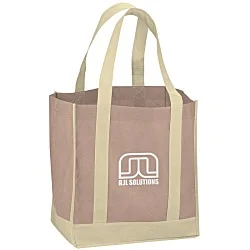 Two-Tone Shopper Tote