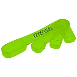 Swivel Measuring Spoons - Translucent