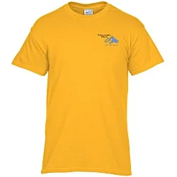 Gildan 5.3 oz. Cotton T-Shirt - Men's - Embroidered