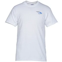 Gildan 5.3 oz. Cotton T-Shirt - Men's - Embroidered