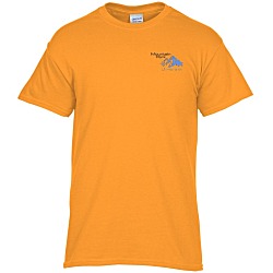Gildan 5.3 oz. Cotton T-Shirt - Men's - Embroidered - Colors