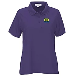Soft-Blend Double-Tuck Polo - Ladies'