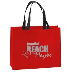 Raindance Laminated Tote Bag - 12 3/4 inches x 16 1/8 inches