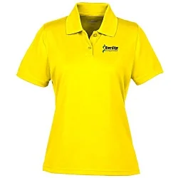 Vansport Omega Solid Mesh Tech Polo - Ladies' - Embroidered