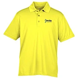 Vansport Omega Solid Mesh Tech Polo - Men's - Embroidered