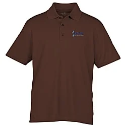 Vansport Omega Solid Mesh Tech Polo - Men's - Embroidered