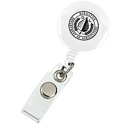Economy Retractable Badge Holder - Opaque - 24 hr