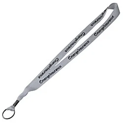 Economy Lanyard - 3/4" - Metal Split Ring - 24 hr