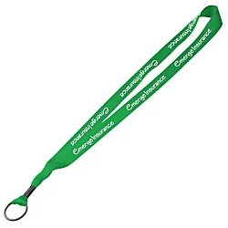 Economy Lanyard - 3/4" - Metal Split Ring - 24 hr
