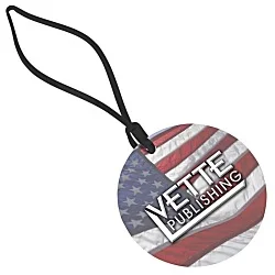 Round POLYspectrum Bag Tag - Opaque
