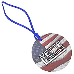 Round POLYspectrum Bag Tag - Opaque