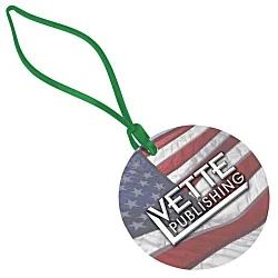 Round POLYspectrum Bag Tag - Opaque