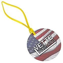 Round POLYspectrum Bag Tag - Opaque