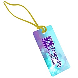 Rectangle POLYspectrum Bag Tag - 2" x 4" - Opaque