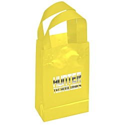 Soft-Loop Frosted Shopper - 8" x 5" - Foil