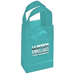 Soft-Loop Frosted Shopper - 8" x 5" - Foil