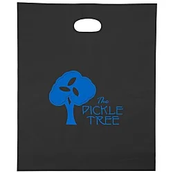 Colored Frosted Die-Cut Convention Bag - 18" x 15" - Foil