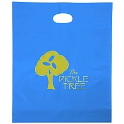 Colored Frosted Die-Cut Convention Bag - 18" x 15" - Foil