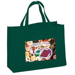 Celebration Shopping Tote - 12" x 16" - 18" Handles - Full Color