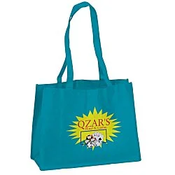 Celebration Shopping Tote - 12" x 16" - 28" Handles - Full Color