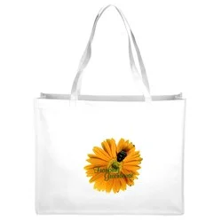 Celebration Shopping Tote Bag - 16" x 20" - Full Color