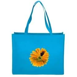 Celebration Shopping Tote Bag - 16" x 20" - Full Color
