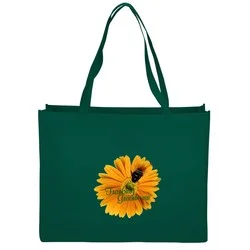 Celebration Shopping Tote Bag - 16" x 20" - Full Color