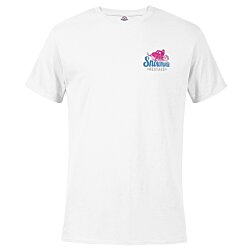 Adult 6 oz. Cotton T-Shirt - Embroidered