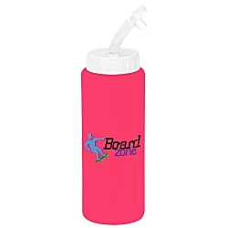 Full Color Sport Bottle with Straw - 32 oz.