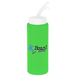 Full Color Sport Bottle with Straw - 32 oz.
