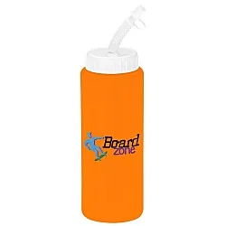 Full Color Sport Bottle with Straw - 32 oz.