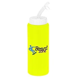 Full Color Sport Bottle with Straw - 32 oz.