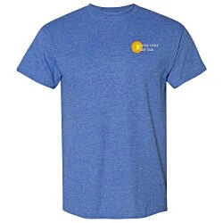 Gildan 5.5 oz. DryBlend 50/50 T-Shirt - Embroidered