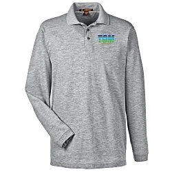 Harriton 5.6 oz. Easy Blend Long Sleeve Polo