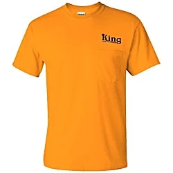 Gildan 6 oz. Ultra Cotton Pocket T-Shirt - Screen - Colors