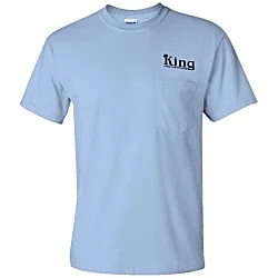 Gildan 6 oz. Ultra Cotton Pocket T-Shirt - Screen - Colors