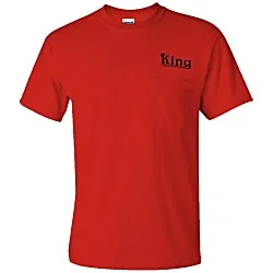 Gildan 6 oz. Ultra Cotton Pocket T-Shirt - Screen - Colors