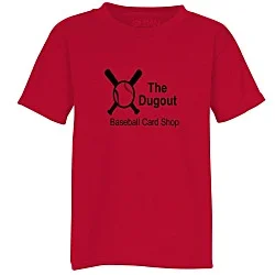 Gildan 5.5 oz. DryBlend 50/50 T-Shirt - Youth - Screen
