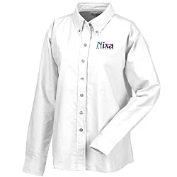 Blue Generation Long Sleeve Oxford - Ladies' - Solid