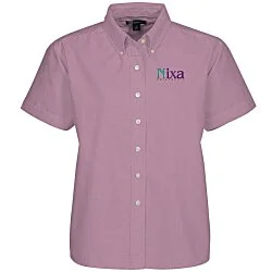 Blue Generation Short Sleeve Oxford - Ladies' - Solid