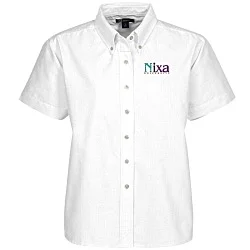 Blue Generation Short Sleeve Oxford - Ladies' - Solid