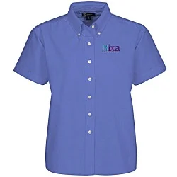 Blue Generation Short Sleeve Oxford - Ladies' - Solid