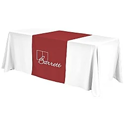 Serged 6-foot Closed-Back Table Throw and Runner Kit - 24 hr
