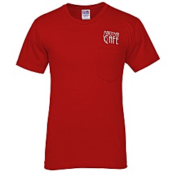 Bayside T-Shirt with Pocket - Colors