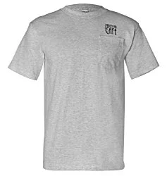 Bayside T-Shirt with Pocket - Colors