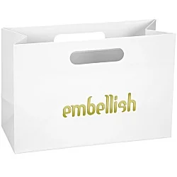 Boutique Die Cut Shopper - 8" x 12"