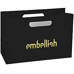 Boutique Die Cut Shopper - 8" x 12"