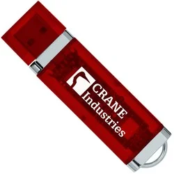 USB 2.0 Flash Drive - 4GB - Translucent