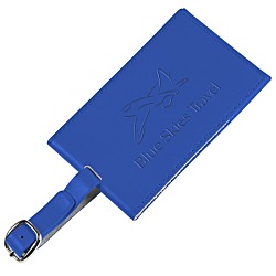 Colorplay Double Leather Luggage Tag