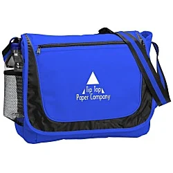 Stripe Strap Messenger Bag